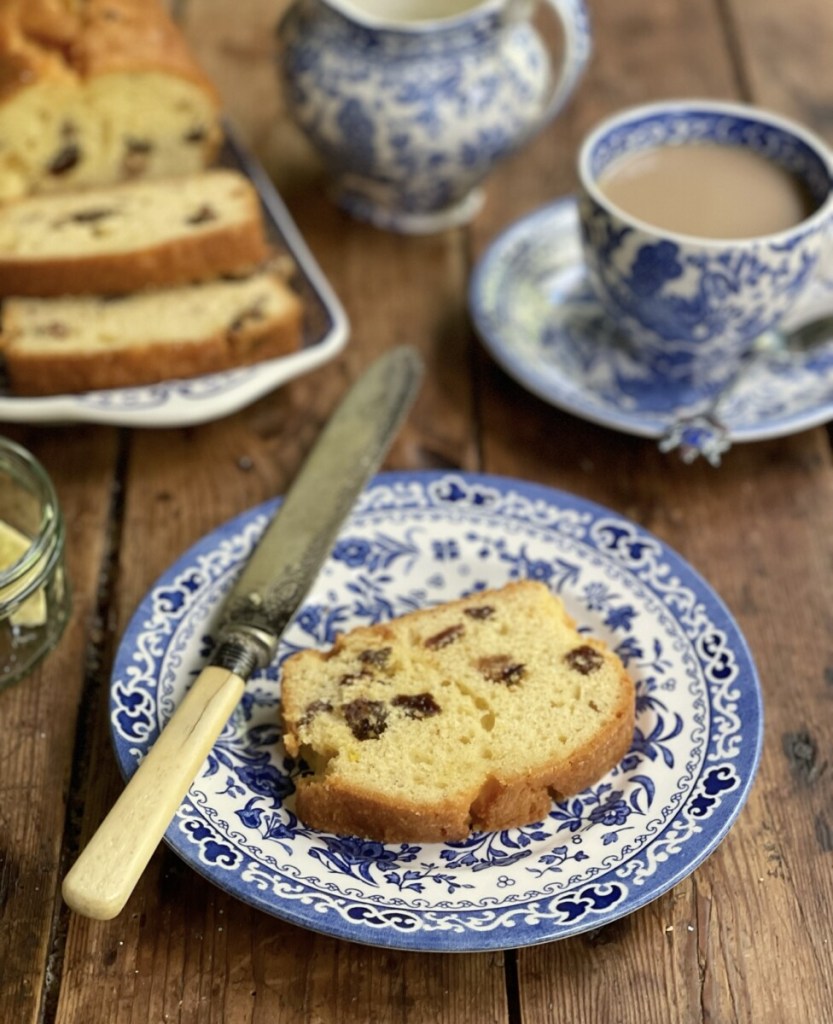 Sultana & Lemon Tea Loaf Cake