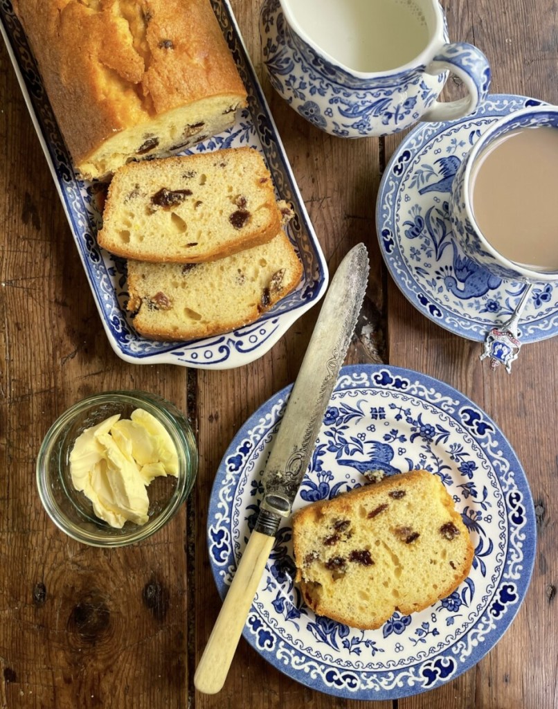 Sultana & Lemon Tea Loaf Cake