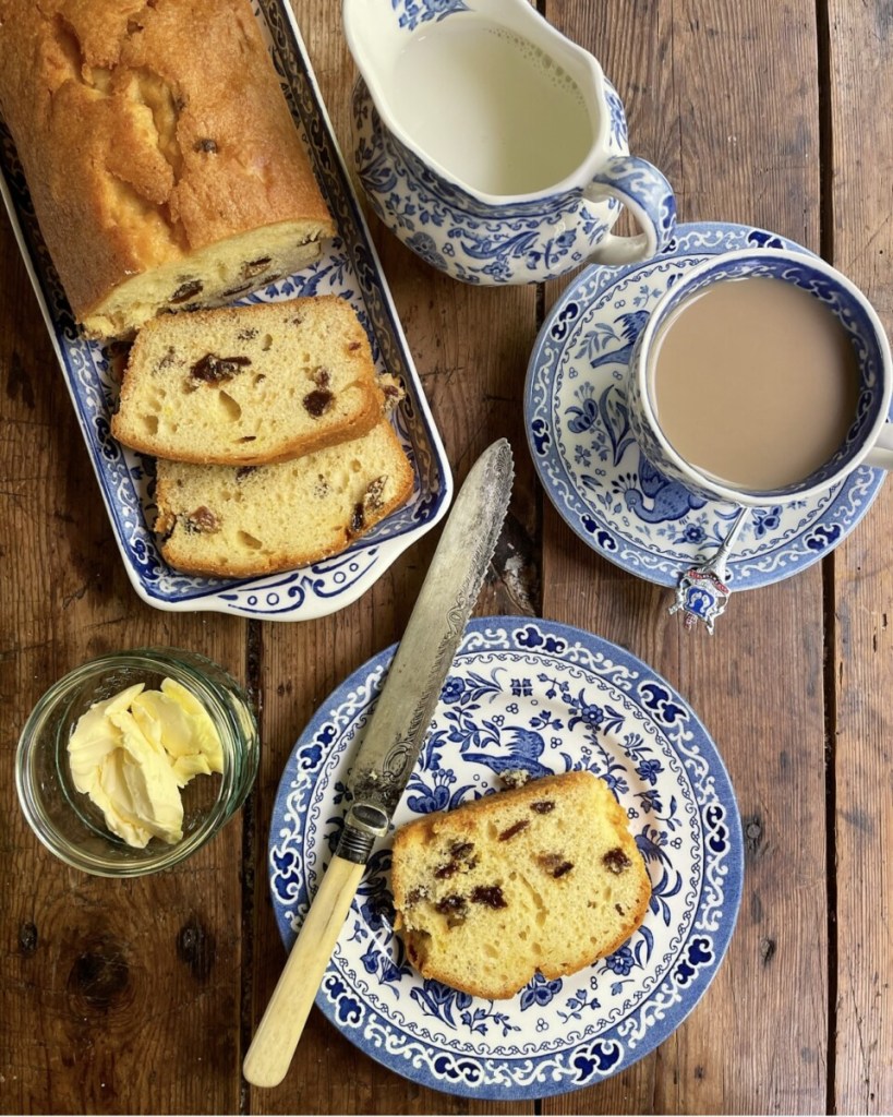 Sultana & Lemon Tea Loaf Cake