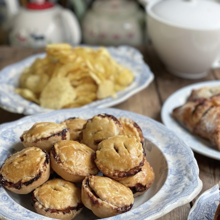 Coronation Pork & Pickle Picnic Pies