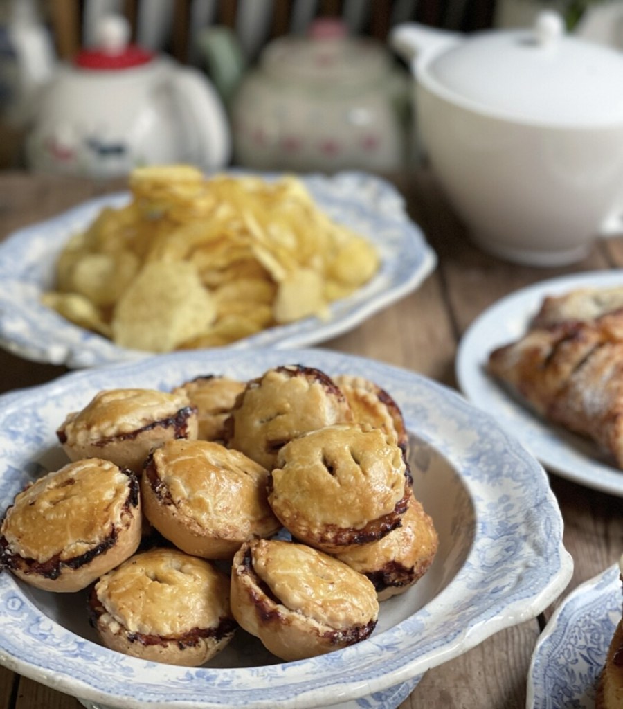 Coronation Pork & Pickle Picnic Pies