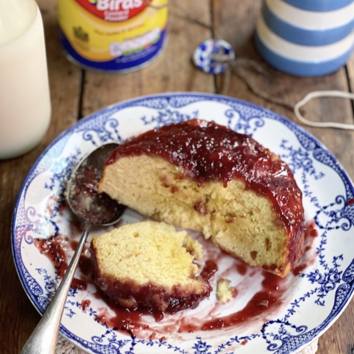 Steamed Jam Pudding in the Ninja Foodi