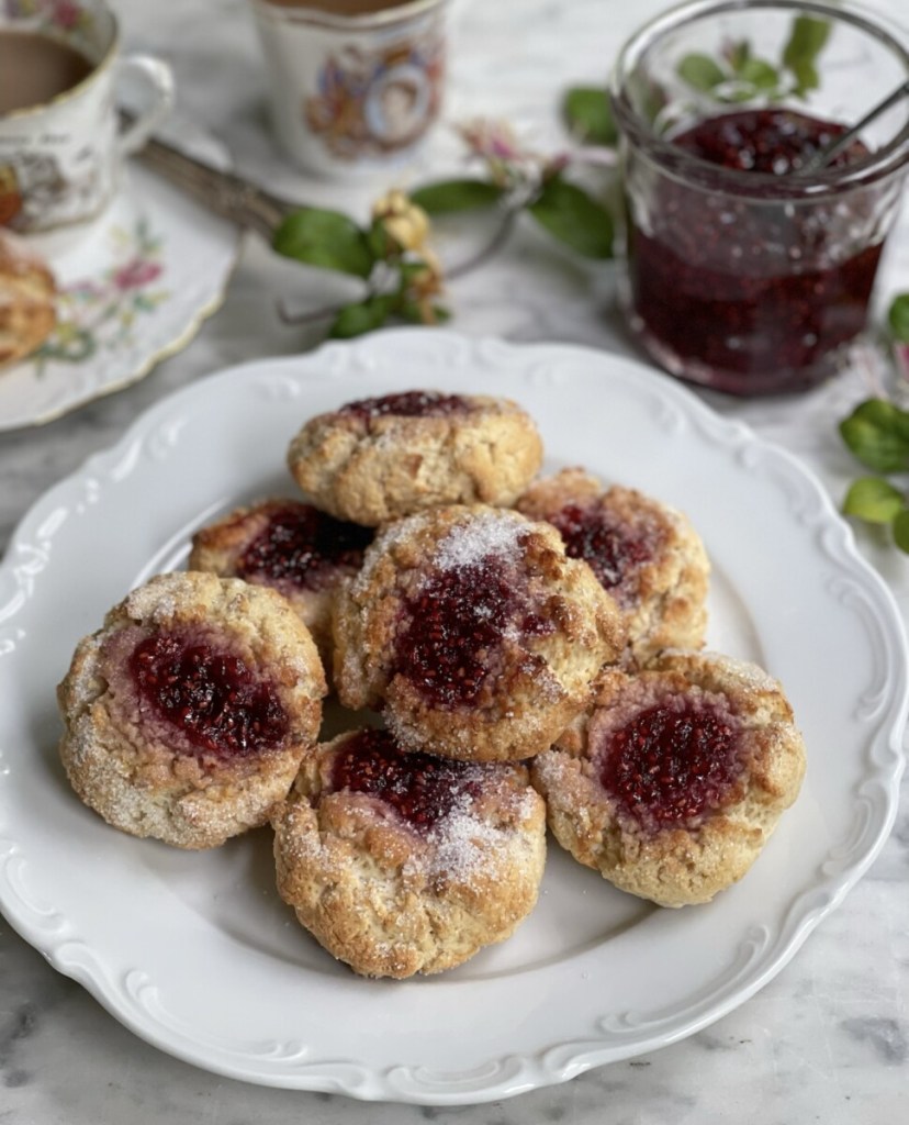 Old School Raspberry Buns