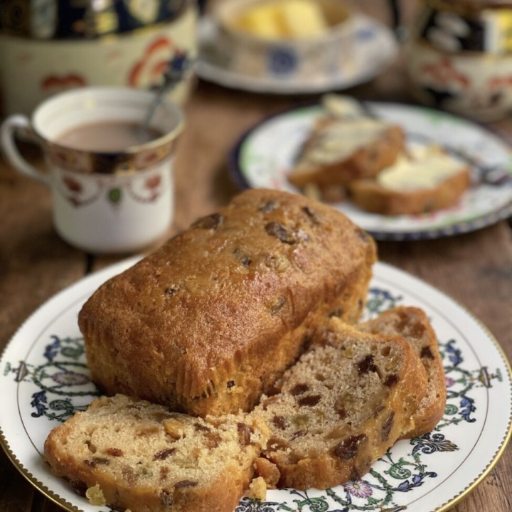 Stem Ginger & Golden Syrup Tea Loaf