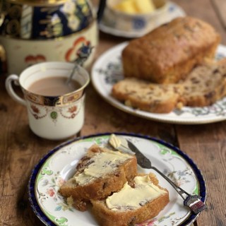 Stem Ginger & Golden Syrup Tea Loaf