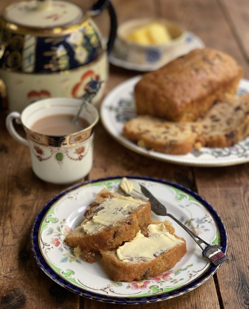 Stem Ginger & Golden Syrup Tea Loaf