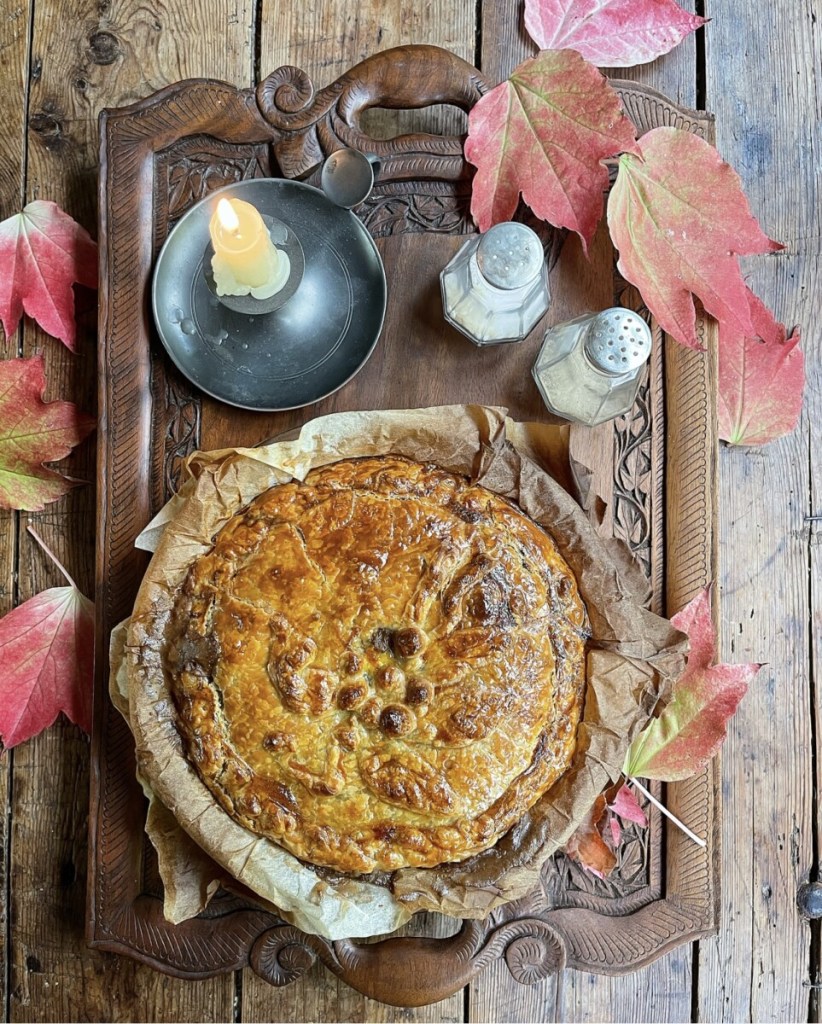 Meat and potato pie