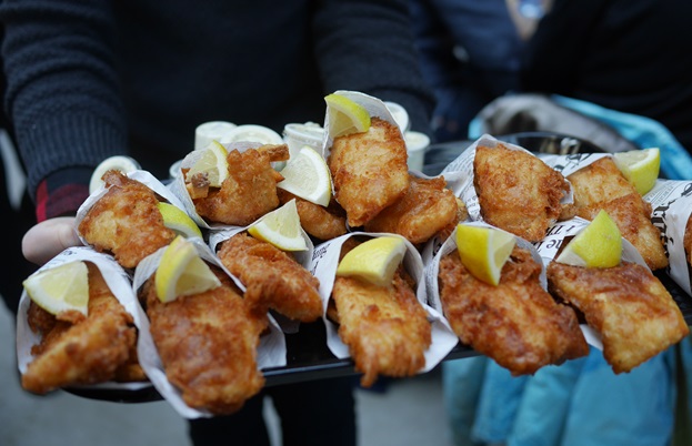 Nothing's more satisfying than some freshly battered fish when it's cold, and The Forks in Winnipeg has some of the best in Canada