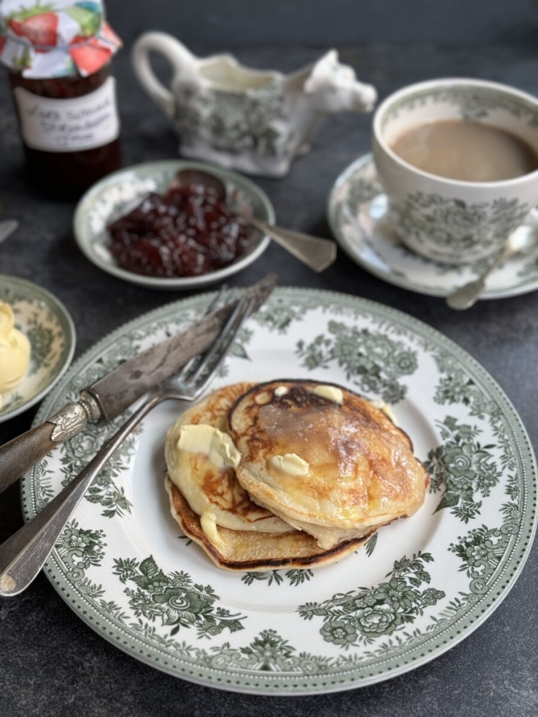 Overnight Sourdough Vanilla & Buttermilk Pancakes