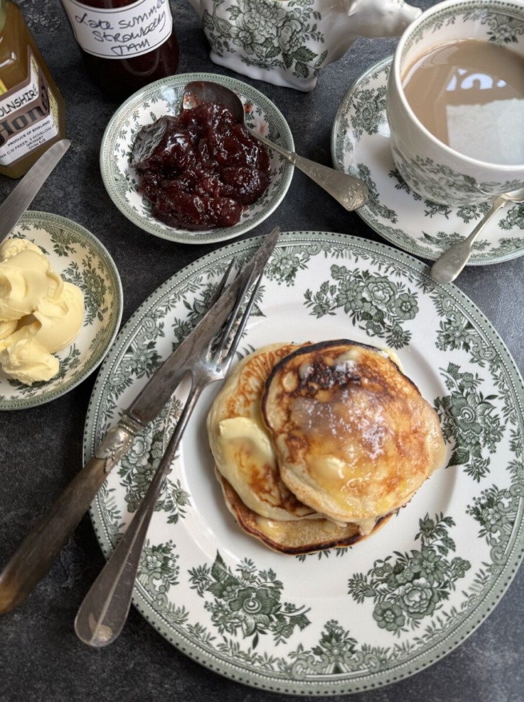 Overnight Sourdough Vanilla & Buttermilk Pancakes