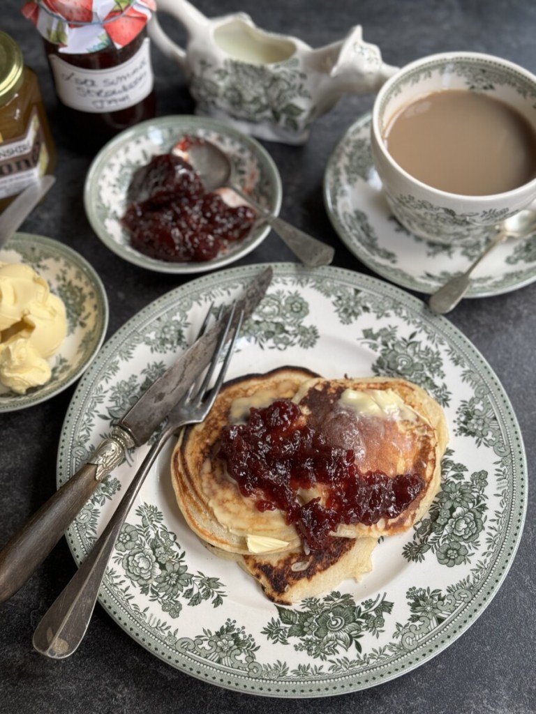 Overnight Sourdough Vanilla & Buttermilk Pancakes