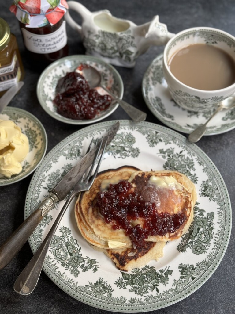 Overnight Sourdough Vanilla & Buttermilk Pancakes