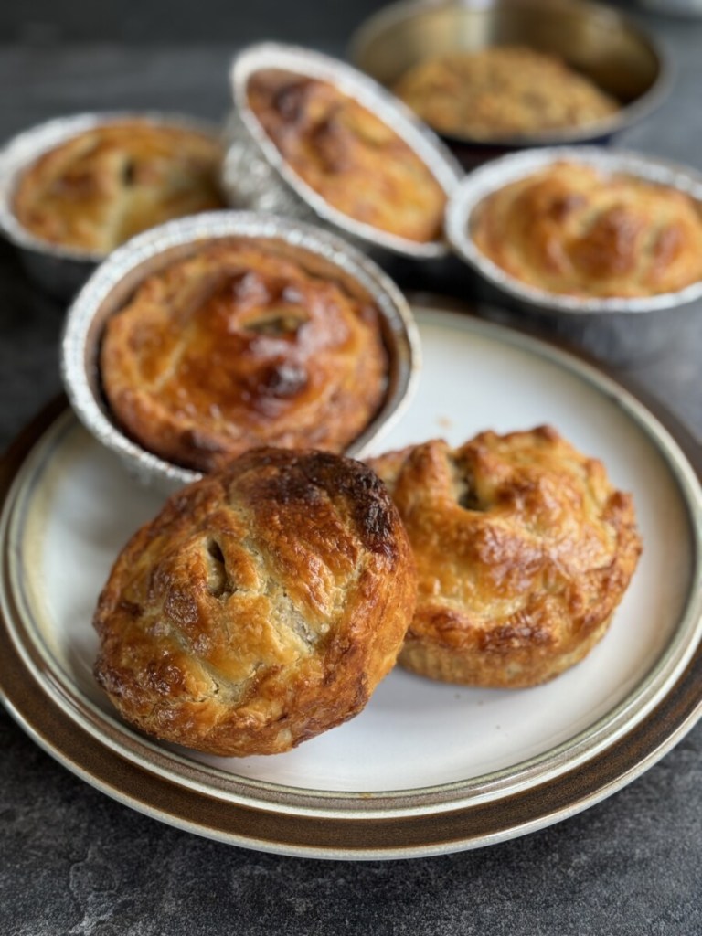 Lincolnshire Sausage, Sage & Onion Pies