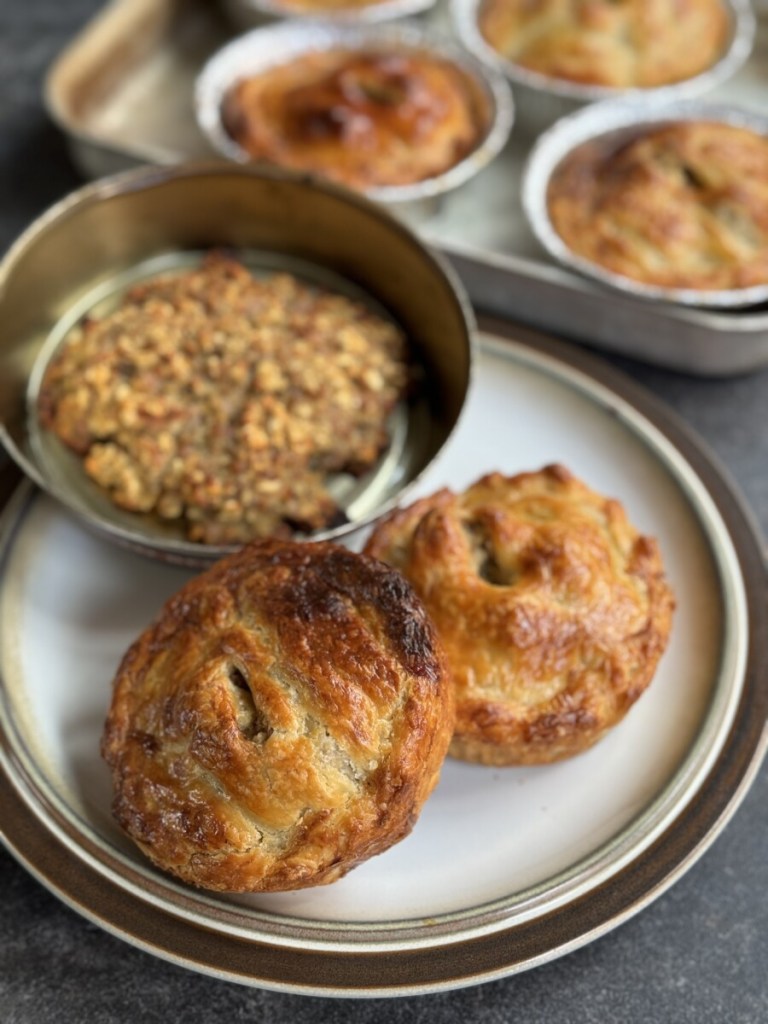 Lincolnshire Sausage, Sage & Onion Pies