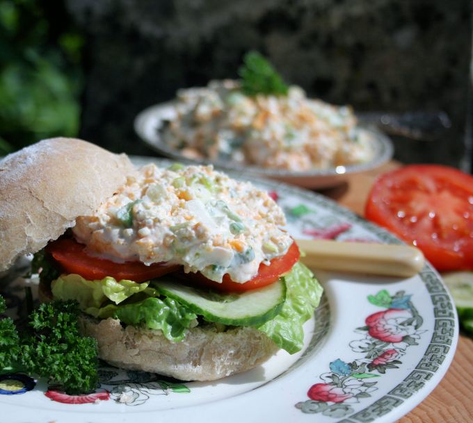 Three Cheese Spring Spread for Sandwiches