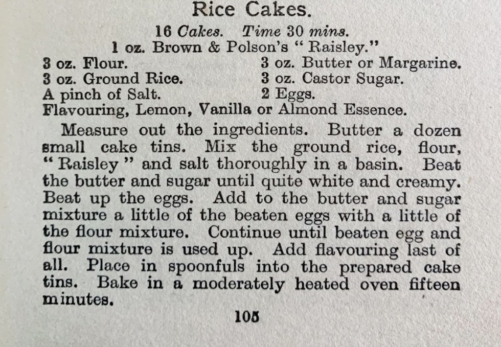 Rice Cakes Recipe 