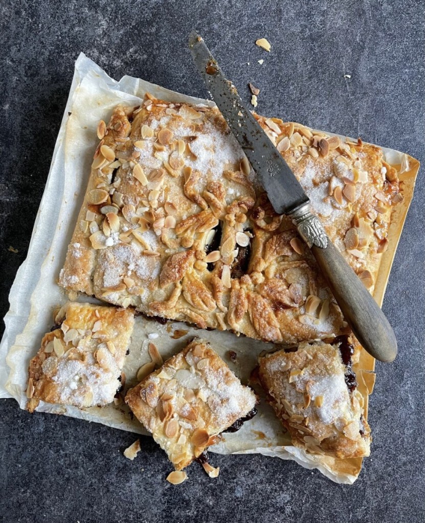 Mincemeat & Almond Squares