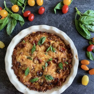 Gluten Free Hash Brown Cheese Quiche