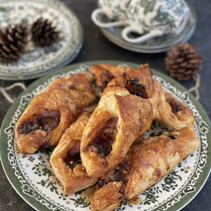 Pigs in Blanket and Cranberry Turnovers