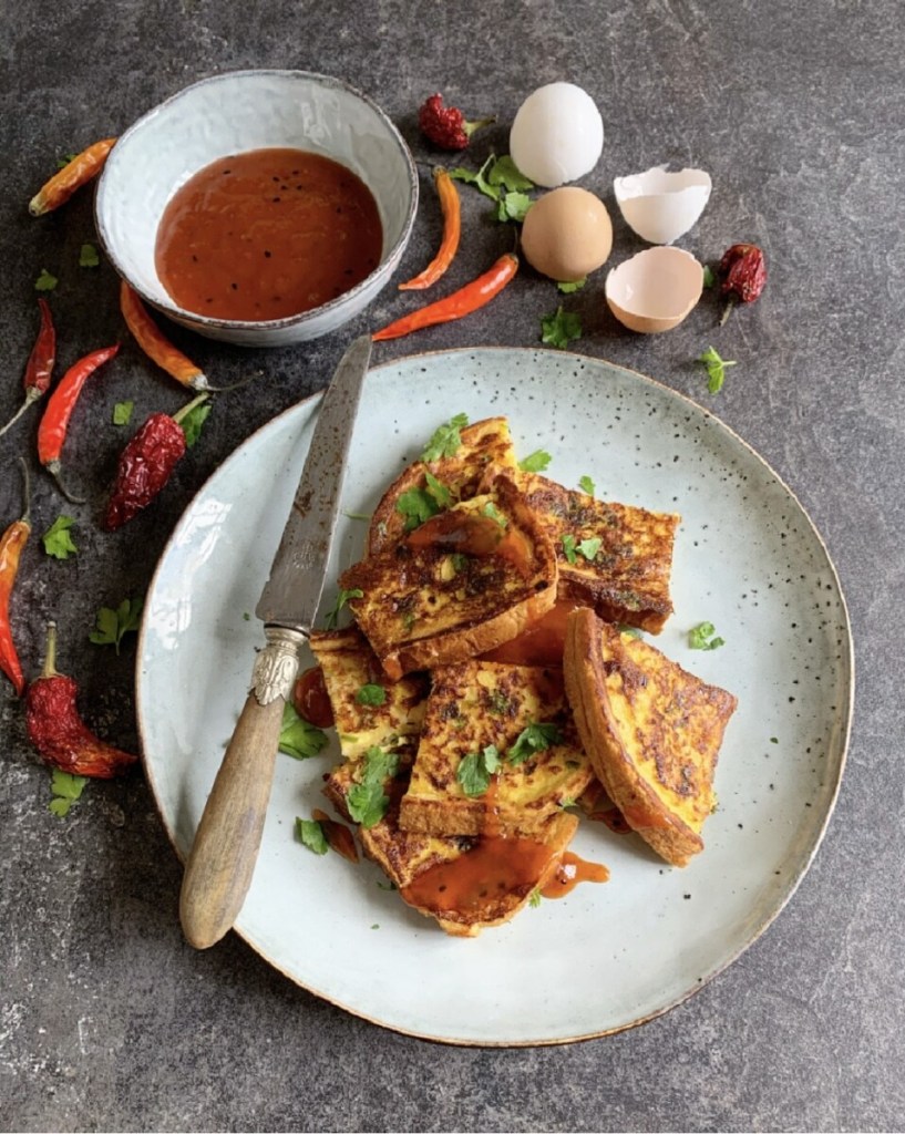 Bombay Toast (Indian Masala French Toast)