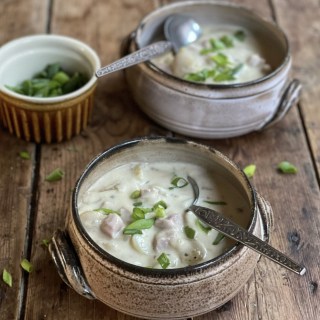 Ninja Foodi Loaded Potato & Ham Chowder