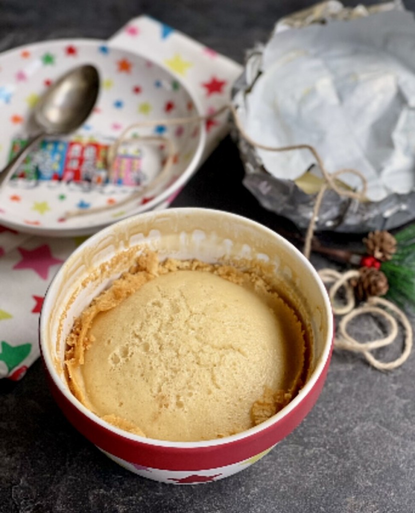 Steamed "Pressure Cooker" Mincemeat Pudding