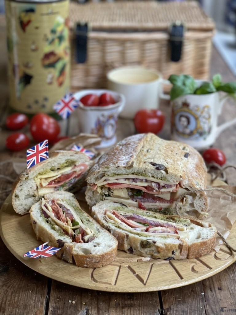 Jubilee Vegetarian Stuffed Picnic Loaf