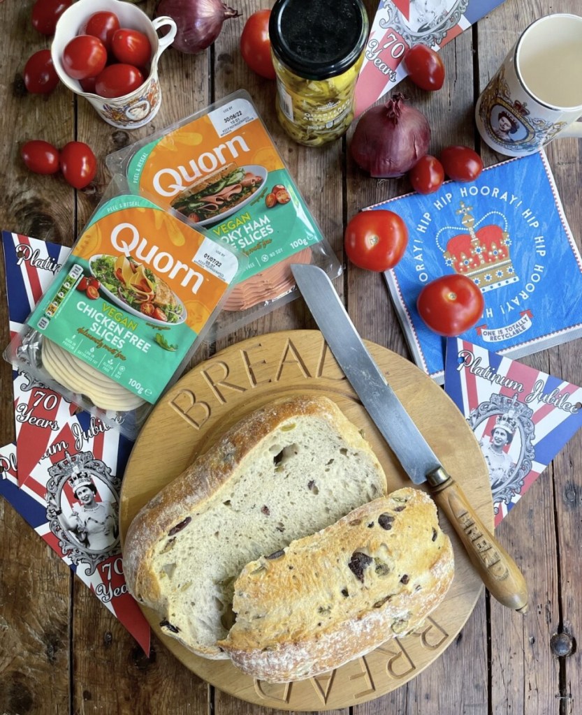 Ingredients for Jubilee Stuffed Picnic Loaf