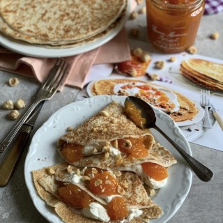 Pancakes for La Chandeleur