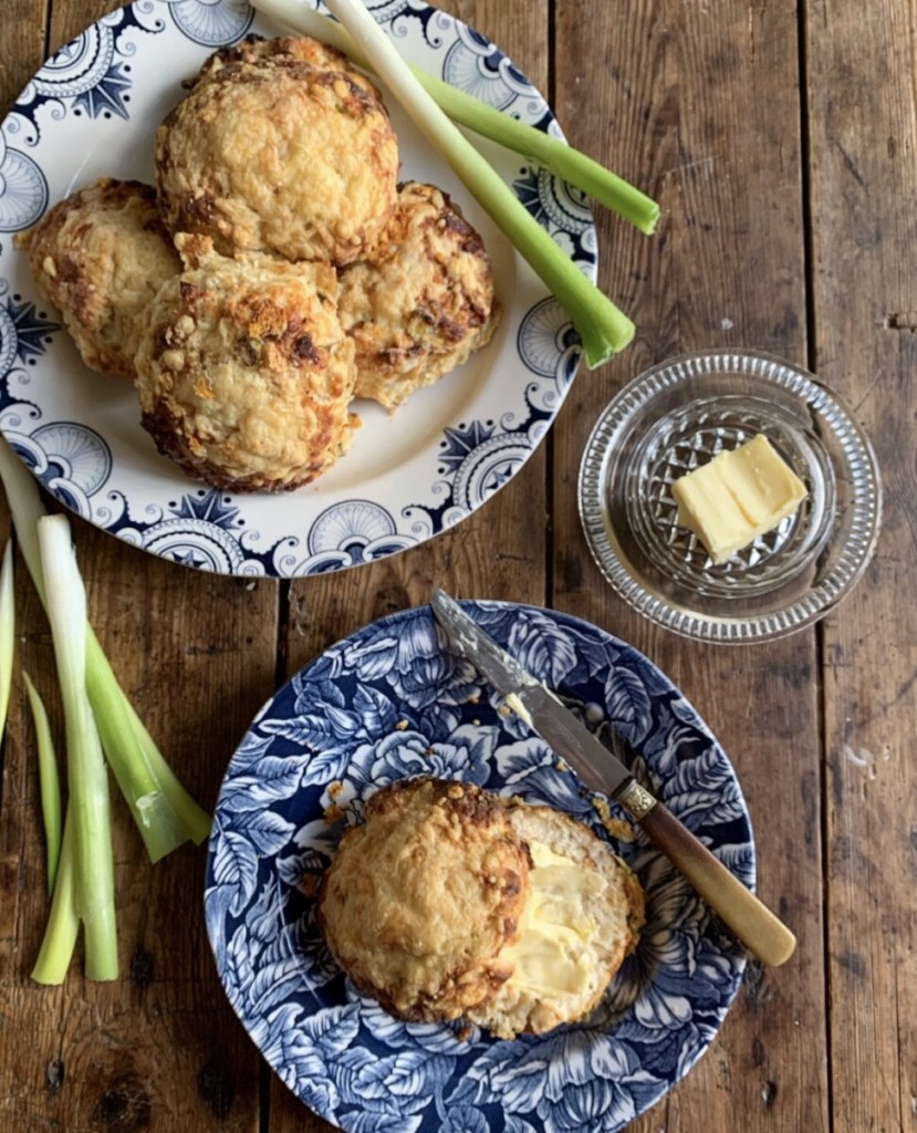 Sourdough Cheese and Marmite Scones