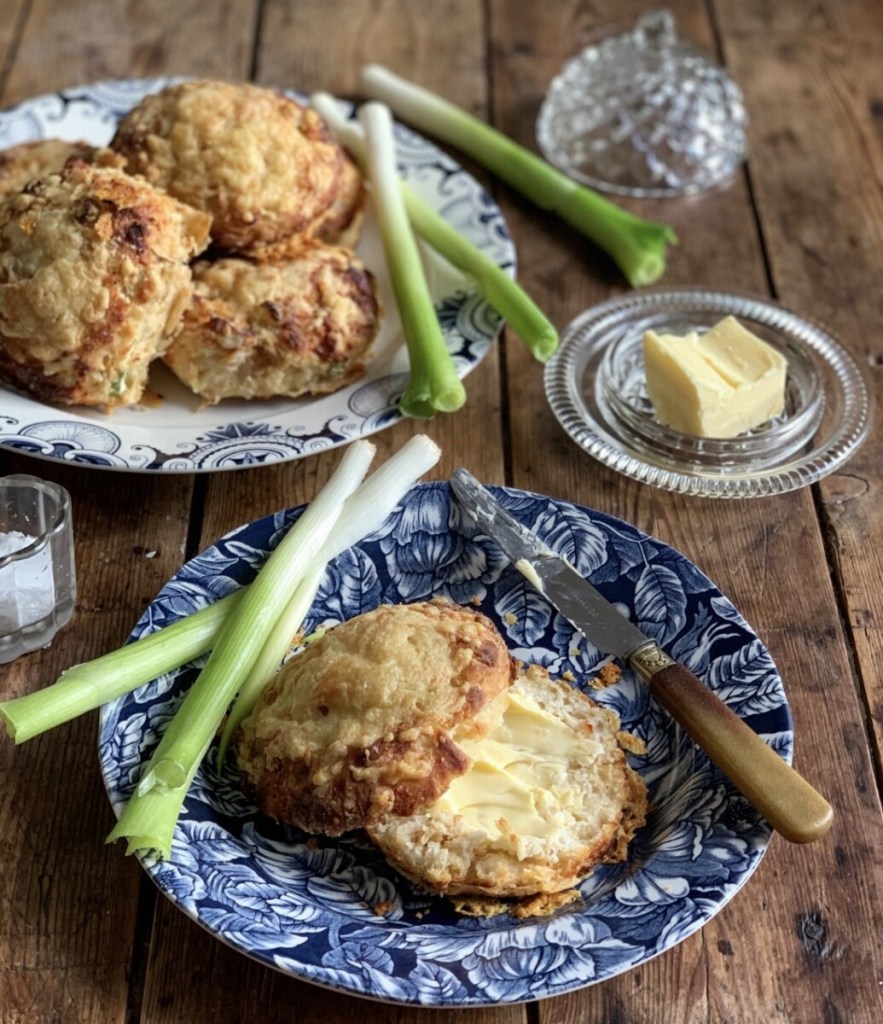 Sourdough Cheese and Marmite Scones