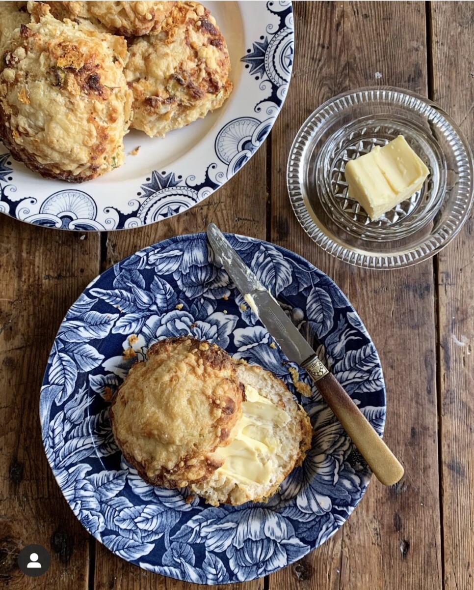 Sourdough Cheese and Marmite Scones