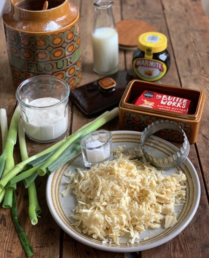 Sourdough Cheese and Marmite Scones 