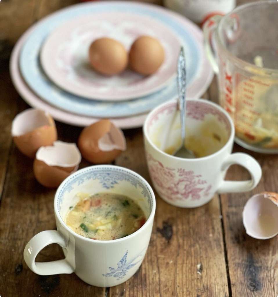 Microwave Omelette in a Mug