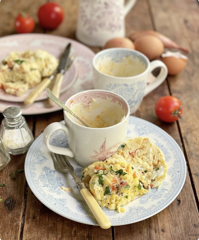 Microwave Omelette in a Mug