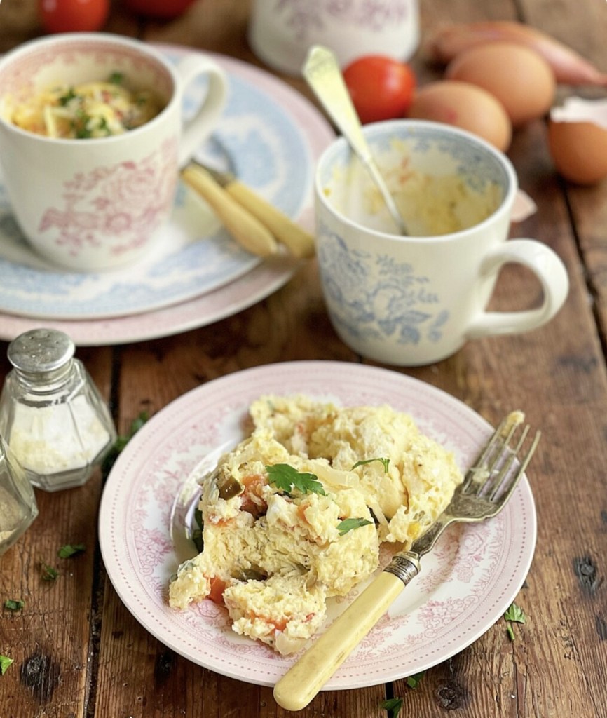 Microwave Omelette in a Mug