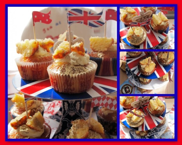 Royal Elderflower & Lemon Curd Butterfly Cakes