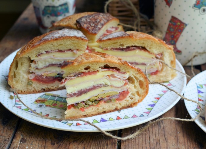 Muffuletta for British Sandwich Week