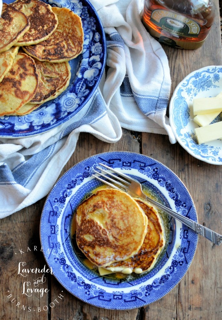 Beremeal, Golden Syrup & Orkney Pancakes