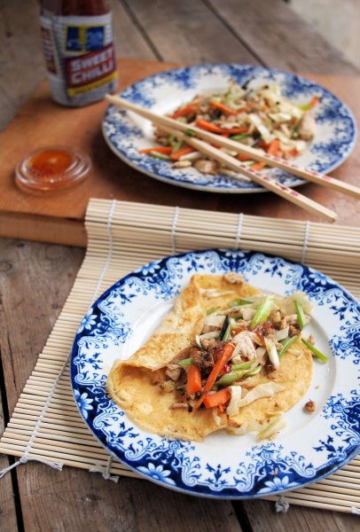 Memories of Hong Kong and Chinese New Year: Chinese Chicken Egg Roll Wraps Recipe