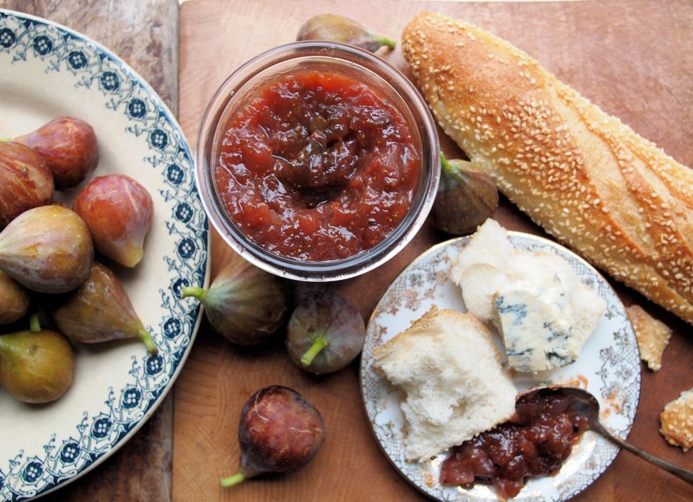 Apple, Fig and Pear Chutney with Cardamom