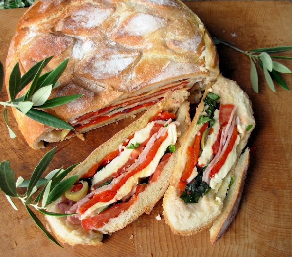 Pan Bagnat ~ A French Picnic Sandwich