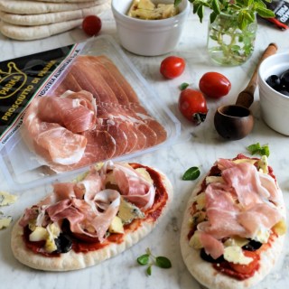 Parma Ham Pitta Pizza