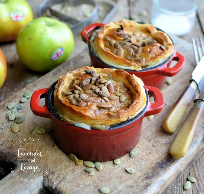 Pork Sausage, Leek & Apple Pies