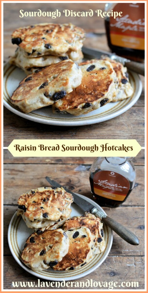 Raisin Bread Sourdough Hotcakes