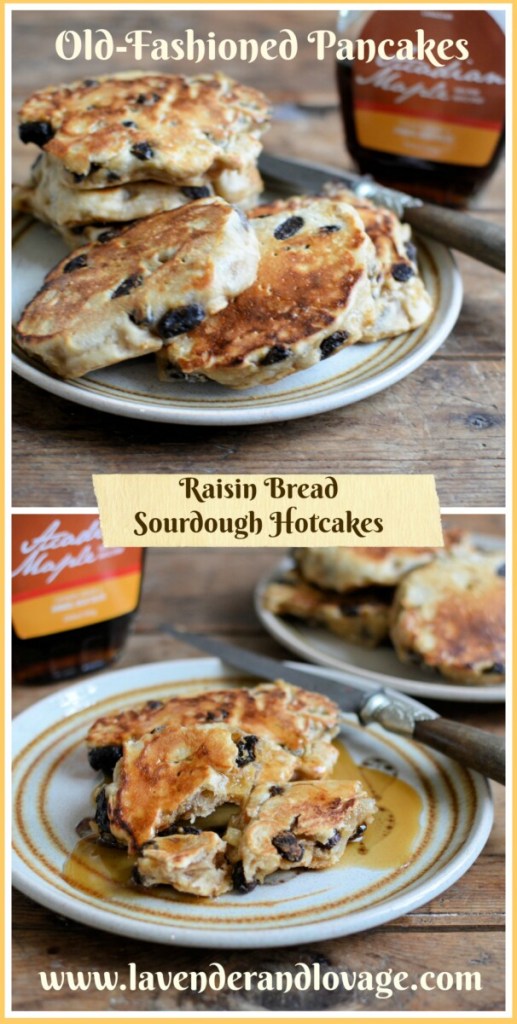 Raisin Bread Sourdough Hotcakes