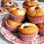 Raspberry Cheesecake Muffins