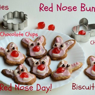 Red Nose Day: Do Something Funny for Money! Red Nose Bunnies (Biscuits/Cookies) Recipe