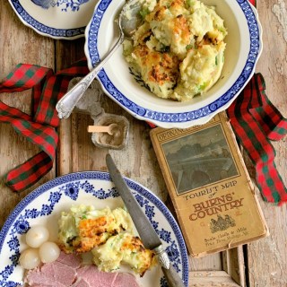 RUMBLEDETHUMPS – SCOTTISH POTATO, CABBAGE & CHEESE GRATIN