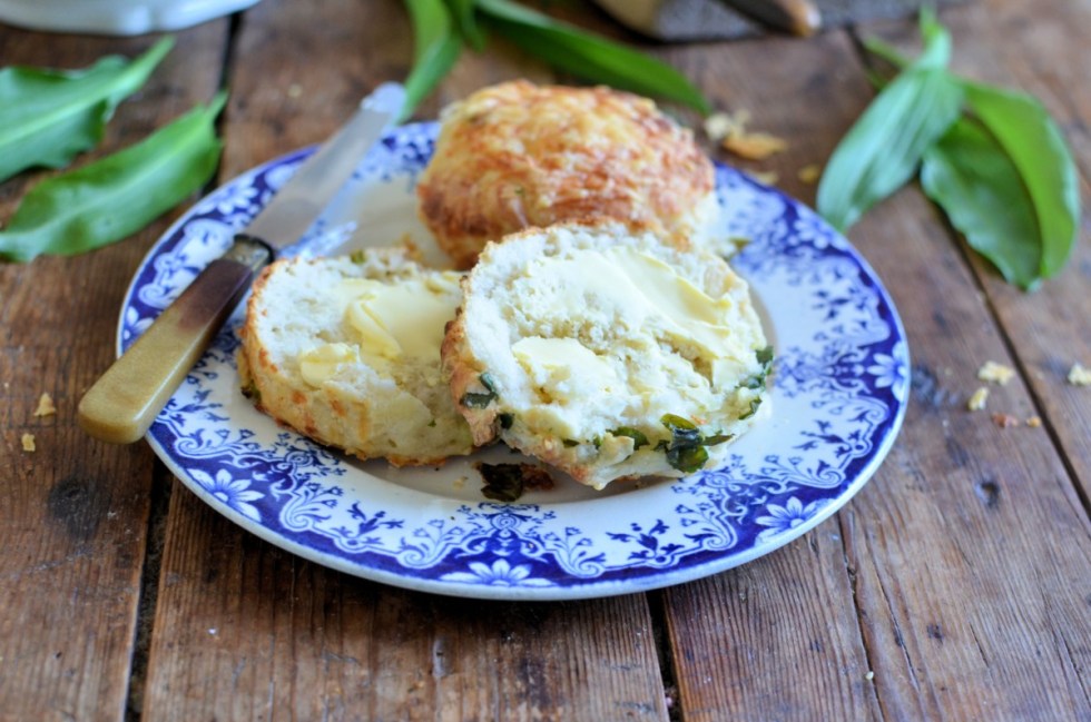 Sourdough Cheese & Wild Garlic Scones